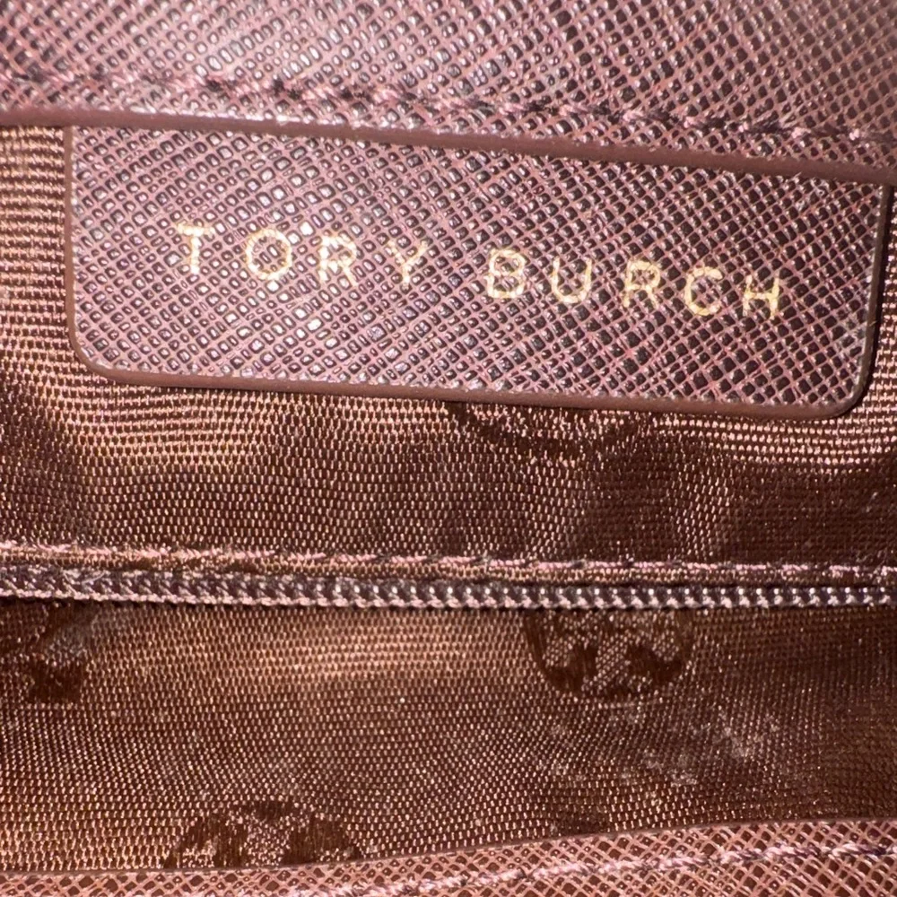 Tory Burch Chocolate Leather Tote